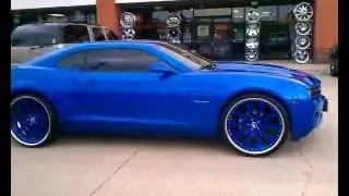 Trendsetters Dallas Candy Camaro on Forgiatos