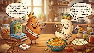 “Badam vs Kajoo 😂🥜 | The Royal Nut Conversation”