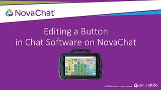 Editing a Button in Chat Software on NovaChat