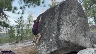Sad Spasm (V4/5) - Tall Beta: Lake Tahoe Bouldering [Pfiff]