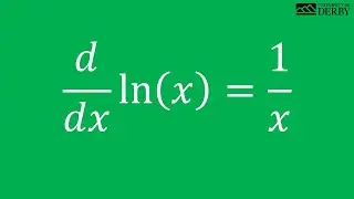 The Derivative of ln(x)