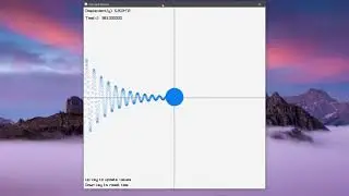 Damping Harmonic Motion Simulation