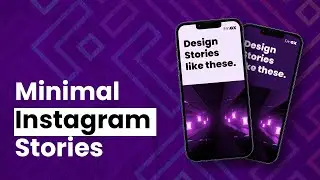 How To Design Instagram Stories In Photoshop | Social Media Post Design