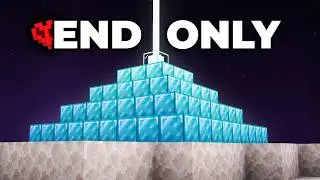I Got a Diamond Beacon From END ONLY In Minecraft Hardcore