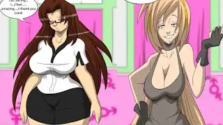TG Comic   Sapphirefoxx   Boy Into Girl   Body Swap   Tg Animation   Transformations