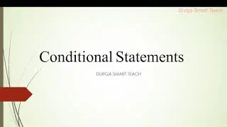 Conditional Statements in Java