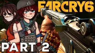 LEARNING THE ROPES! - FAR CRY 6 Co-op Let's Play Part 2 | BLIND | (1440p 60FPS PC)