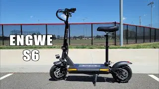 ENGWE S6 Seated Folding Electric Scooter 🛴