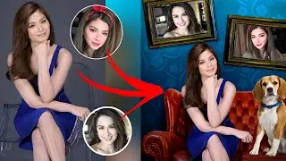 ANGEL LOCSIN |ANGEL FRAME PHOTO EDITING| PICSART TUTORIAL  ANGEL