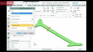 NX 12.0 | SIEMENS | Walkthrough - SECTION CURVE
