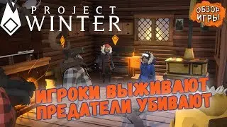 PROJECT WINTER: ИГРОКИ ВЫЖИВАЮТ ПРЕДАТЕЛИ УБИВАЮТ (Обзор игры)