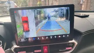 Toyota raize installed 360 camera and head unit