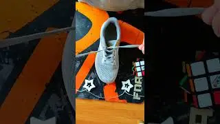 учусь завязывать шнурки за 3 секунды #shorts #челлендж #24часа