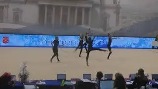 Сборная ЦХГ Жемчужина Обручи булавы 14.02.20