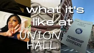 what it's like at the union hall | membership fee, job bids & more