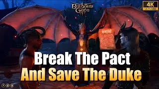 Baldur's Gate 3 - Free The Duke & Save All Prisoners - The Iron Throne - Where To Sell Githyanki Egg