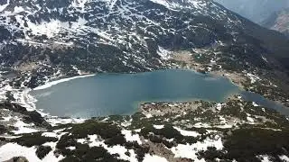 Рила , Рибните езера и Смрадливо езеро дрон. Rila Mountain Drone