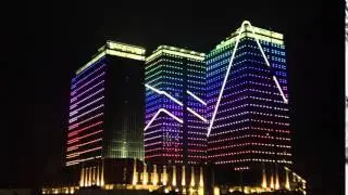 LED facade lighting -- Pingtan Strait City, China