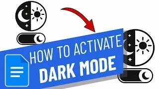 How to Activate Dark Mode in Google Docs