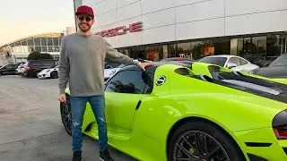 Picking up my Porsche 918!