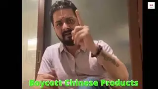 Hindustani Bhau On BOYCOTT CHINESE PRODUCTS   NEW VIDEO