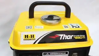 MyH Generador Thor a gasolina con partida manual de dos tiempos