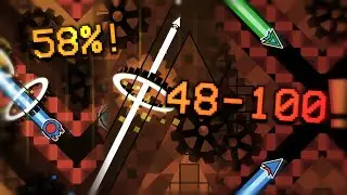 Progress 3 | Sakoopen Sufears 59%, 48-100% | Geometry Dash 2.2