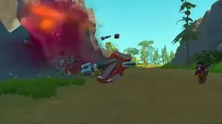 Mechanic soldiers fighting a farm bot! | Scrap Mechanic