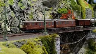 Trenini in mostra a Carnate 2022 - Treni Svizzeri