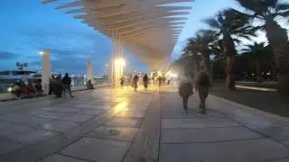 Malaga Spain Costa Del Sol - Night Walking Tour - Muelle Uno - Parque de Malaga