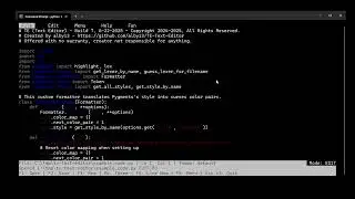 TE (Text Editor) in Python Windows 11 & Linux w Mouse Support