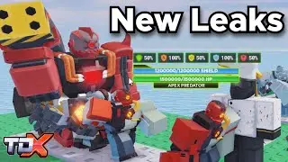 TDX New Leaks #33 (Apex Predator, New Maps, Power-ups) - Tower Defense X Roblox