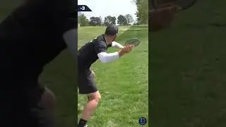 If Monday was a disc golf shot... 