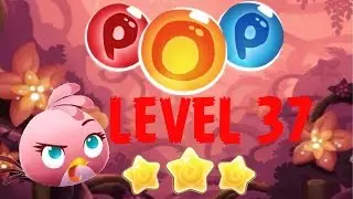 Angry Birds POP Bubble Shooter (Stella POP) - Level 37