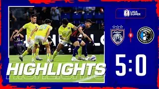 𝐇𝐈𝐆𝐇𝐋𝐈𝐆𝐇𝐓𝐒 | JOHOR DARUL TA'ZIM 5-0 PENANG FC| LIGA SUPER 2024/25