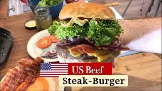 Burger im Tefal OptiGrill