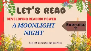 NATIONAL READING PROGRAM / DEVELOPING READING POWER EXERCISE 11 A MOONLIGHT NIGHT