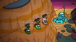 Among us HIDE N SEEK *funny moments* perfect timing #2