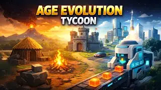 Age Evolution Tycoon | Roblox | From Stone Age to Modern Age | WOLVES Gaming