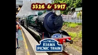 3526 & 5917 - Kiama Picnic Train @ Sutherland, 8th March 2020