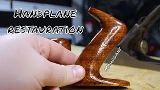 Handplane restauration - with Mahogany !