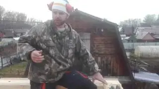 Теплый угол брусового дома