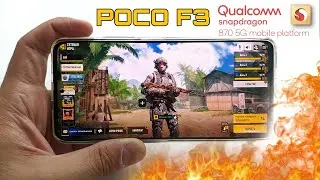 Топовый Snapdragon 870  | Игровой тест POCO F3 🔥 | ТРОТТЛИНГ ТЕСТ
