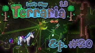 Terraria (1.3) - Ep. 20: UNICORN MOUNT