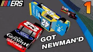 MULTIPLE FATALITIES in this Roblox NASCAR race!!! | ERS Race Highlights #1