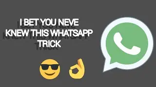 I bet you don't know this WhatsApp trick...!