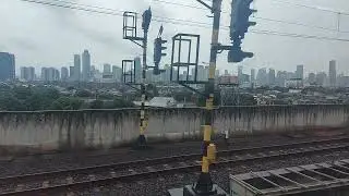 Jakarta Metropolitan from Commuter Line.