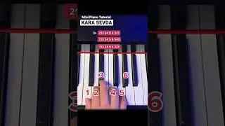 Easy Piano: „Anlatamam“ from Kara Sevda 