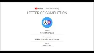 Making videos for social change - Youtube creator academy course Exam Answers 2018