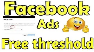 How to get facebook free ads threshold in free vedio 2021 -//- online Trick ads